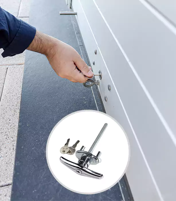 Garage Door Lock Replacement Medley