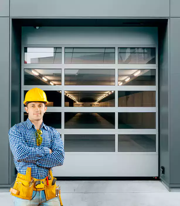 Glass Roll Up Garage Door Medley
