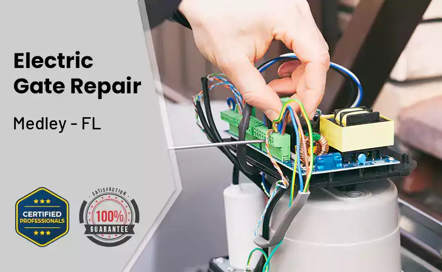 Electric Gate Repair Medley - FL 