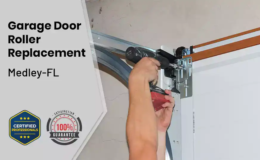 Garage Door Roller Replacement Medley-FL 