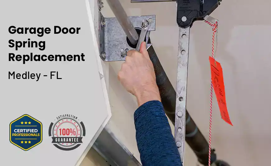 Garage Door Spring Replacement Medley - FL 