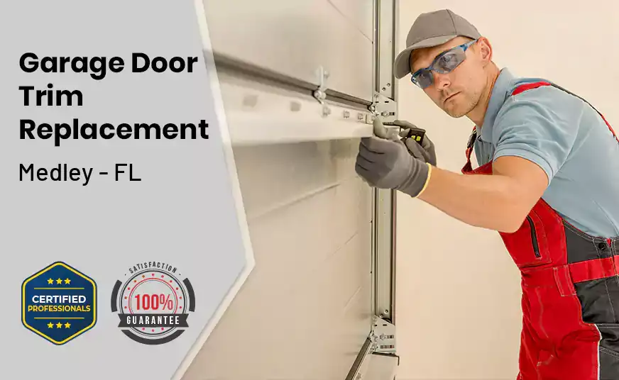 Garage Door Trim Replacement Medley - FL 