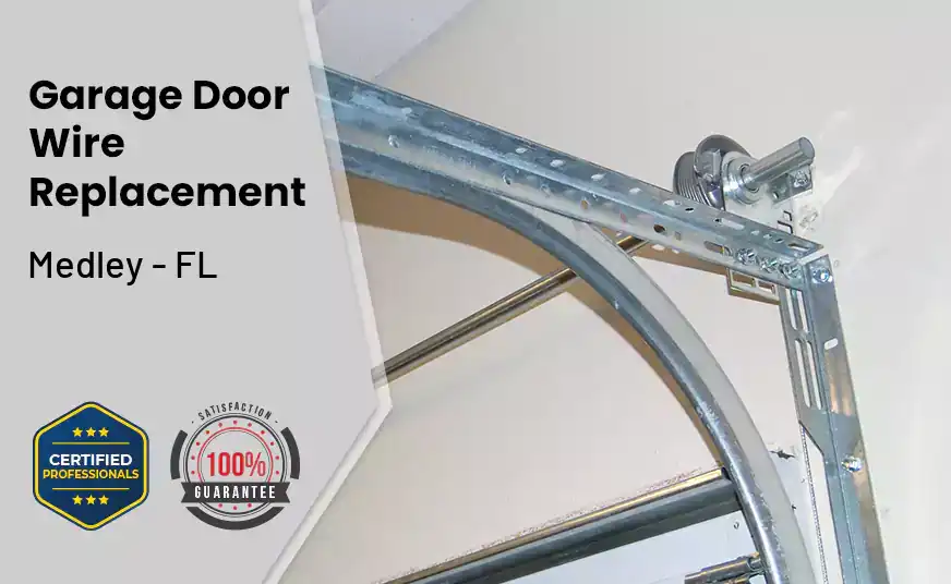 Garage Door Wire Replacement Medley - FL 